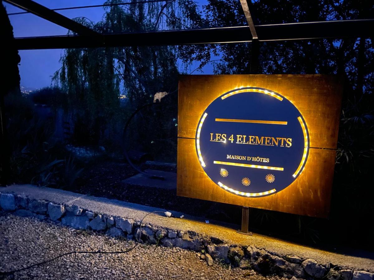 Les 4 Elements Bed & Breakfast Турет-сюр-Лу Екстериор снимка